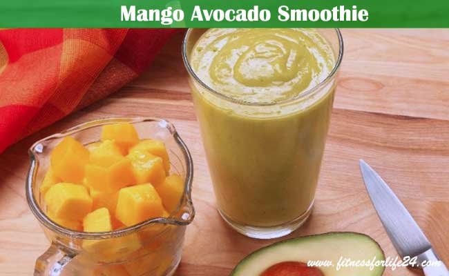 Mango Avocado Smoothie