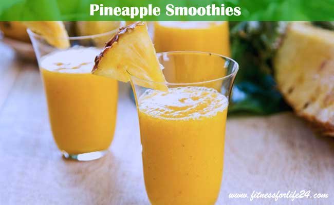 Pineapple Smoothies