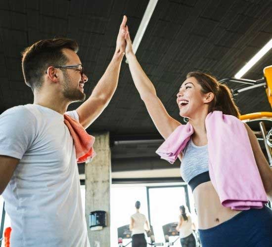 Buddy up exercise