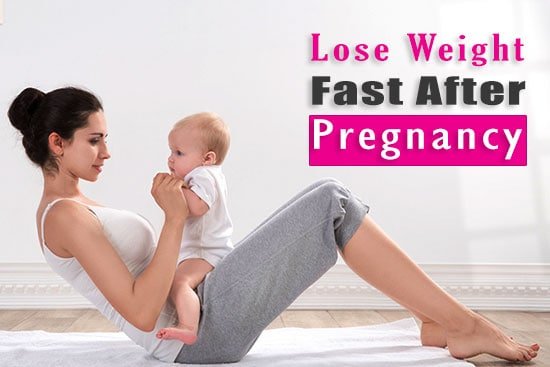 how to lose weight after pregnancy naturally