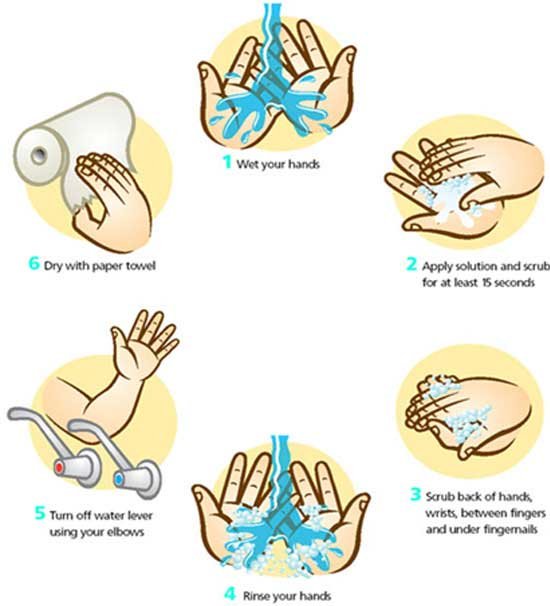How to Wash Hands Correctly