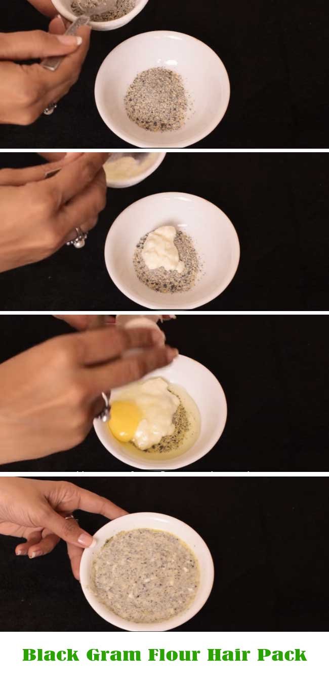 Black Gram Flour for Hair